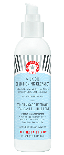 First Aid Beauty Milk Oil Conditioning Cleanser 3 Best new gentle cleansers for delicate skin.png